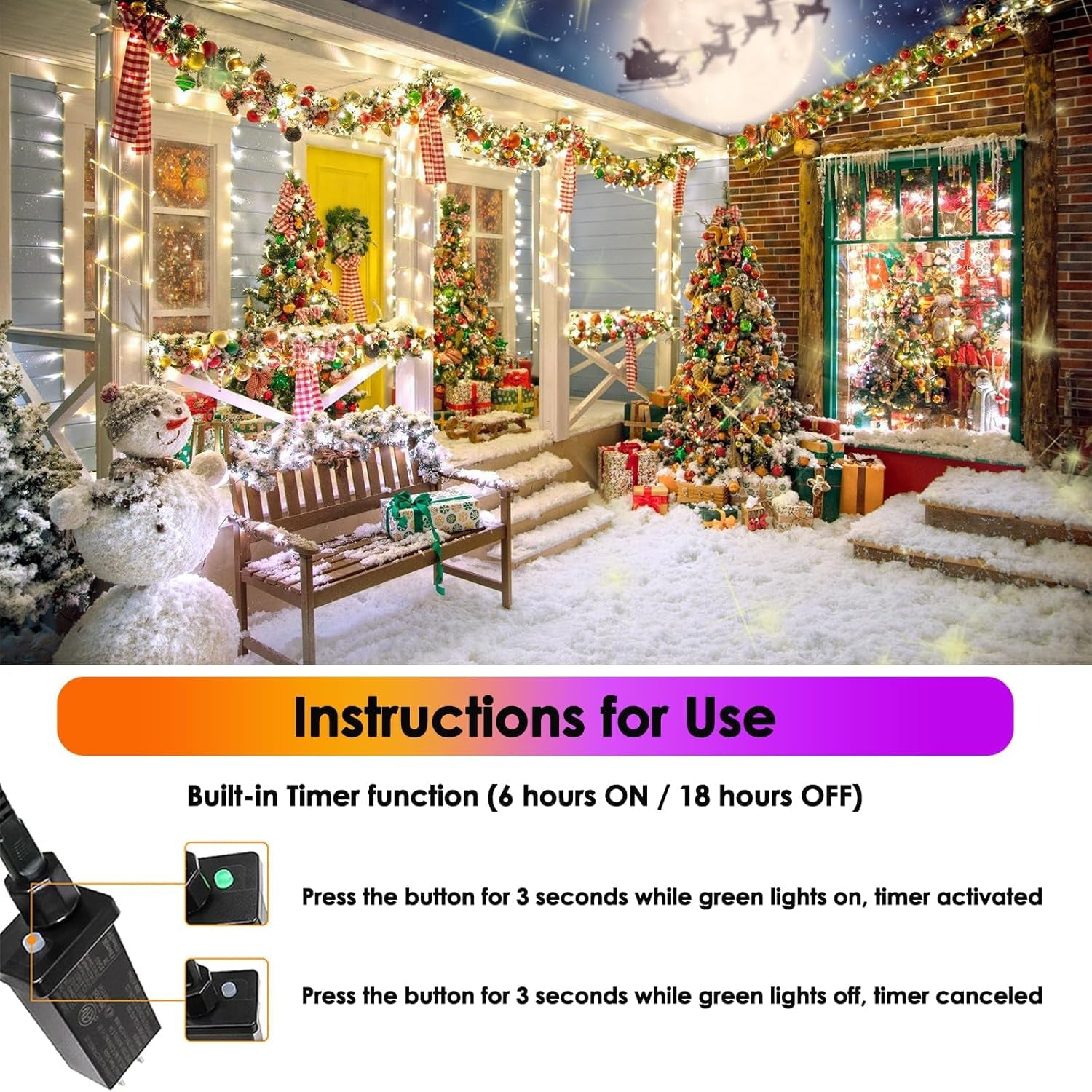 Extra-Long 66FT String Lights Outdoor/Indoor, 200 LED Upgraded Super Bright Christmas Lights, Waterproof 8 Modes Plug in Fairy Lights for Bedroom Party Wedding Garden (Warm White)